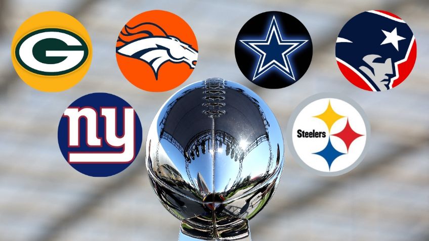 ¿Cuántos Super Bowl ha ganado cada equipo de la NFL?