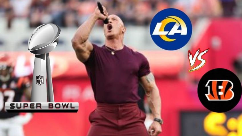 Así fue la IMPRESIONANTE presentación de The Rock en el Super Bowl LVI (VIDEO)