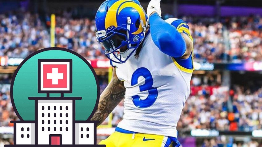 NFL: Alerta roja para los Rams, así fue la lesión de Odell Beckham Jr