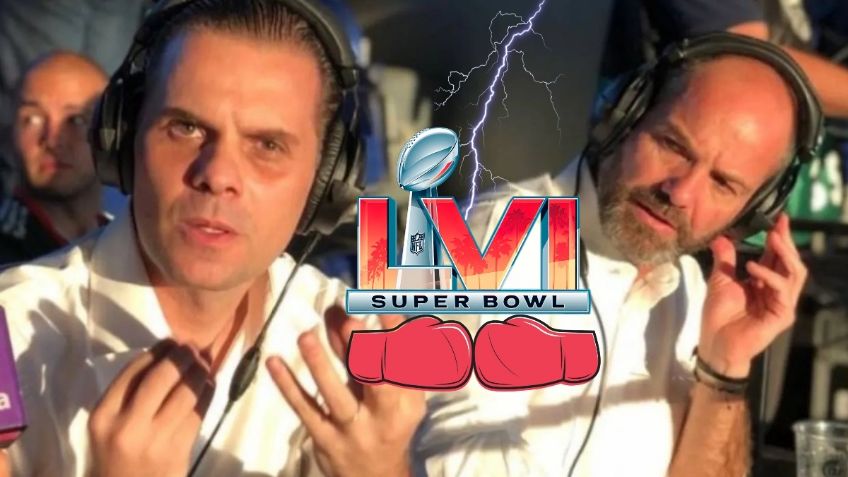 La pelea de Christian Martinoli con el Doctor García por el Super Bowl LVI