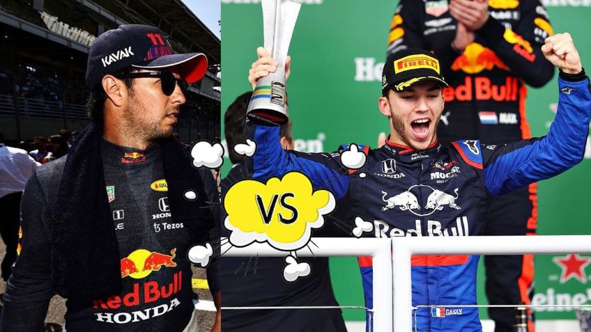 El peligro que Checo Pérez corre esta temporada ante Gasly