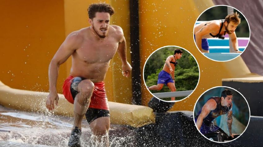 Exatlón México: Aristeo Cázares se lanza contra atleta de los azules