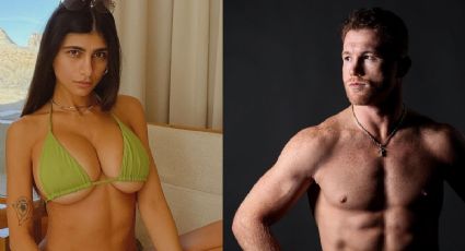 Canelo Álvarez recibe coqueteo de Mia Khalifa, ex actriz de cine para adultos