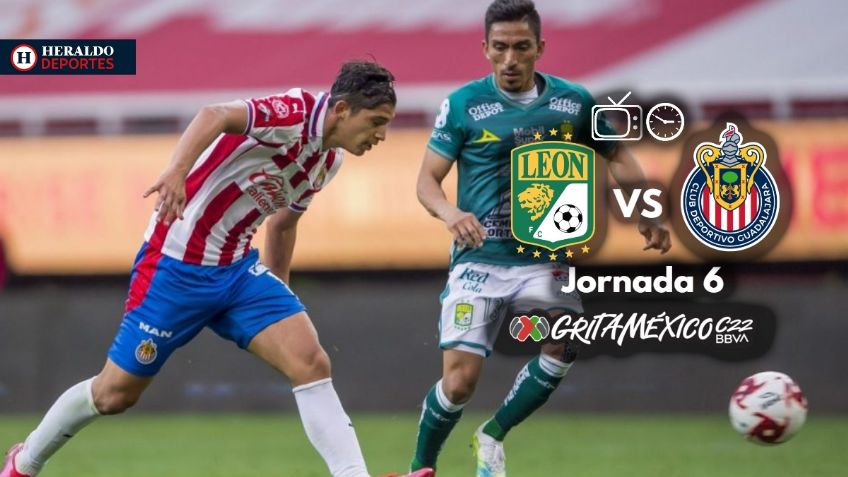 Qué canal transmite León vs Chivas EN VIVO por TV: Jornada 6 Liga MX