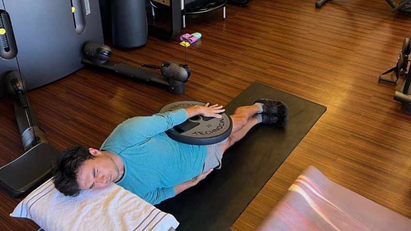 Checo Pérez sufre con brutal entrenamiento para la temporada 2022 de Fórmula 1 (VIDEO)