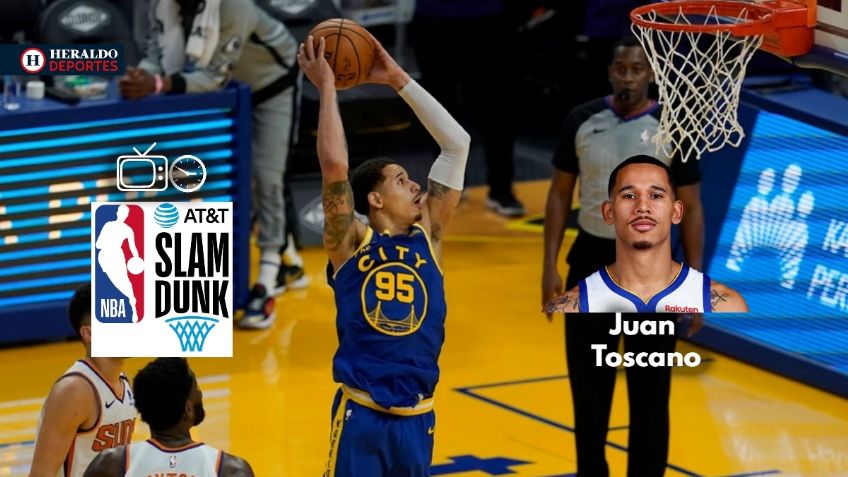 Qué canal transmite NBA Slam Dunk 2022 EN VIVO por TV con Juan Toscano en acción