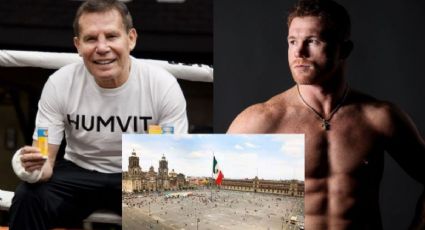 La fecha en que Canelo Álvarez y Julio César Chávez darán clase de box en el zócalo