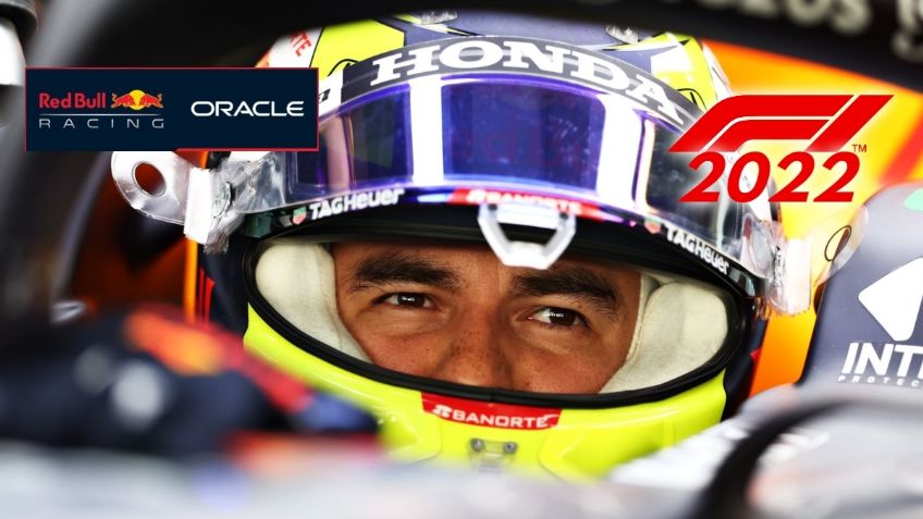 Así presentó Checo Pérez el nuevo casco que usará para la F1 2022 (VIDEO)