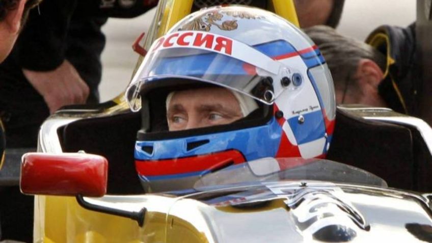 Guerra Rusia - Ucrania: El día que Vladimir Putin manejó un auto de F1