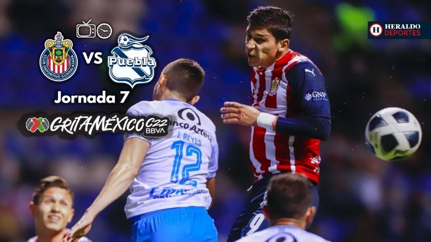 Qué canal transmite Chivas vs Puebla EN VIVO por TV: Jornada 7 Liga MX