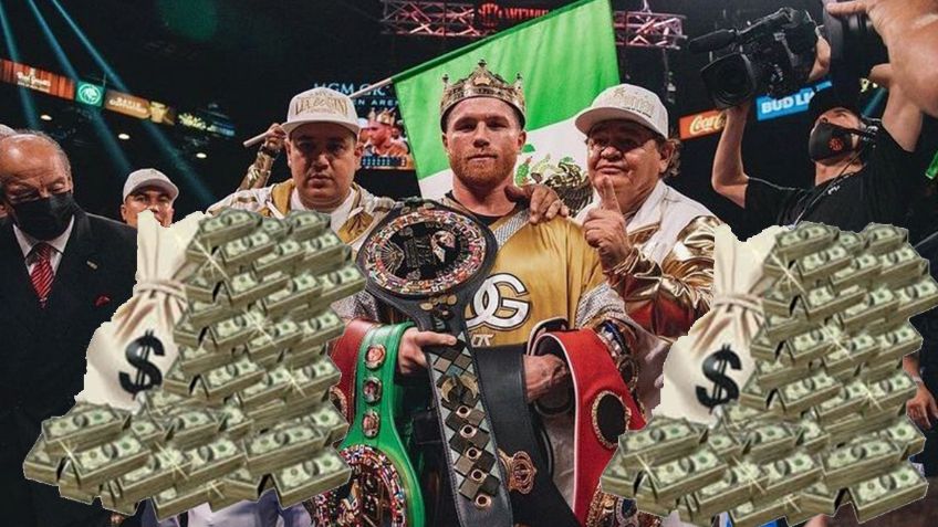 Canelo Álvarez y la fortuna que ganará por sus tres peleas en 2022