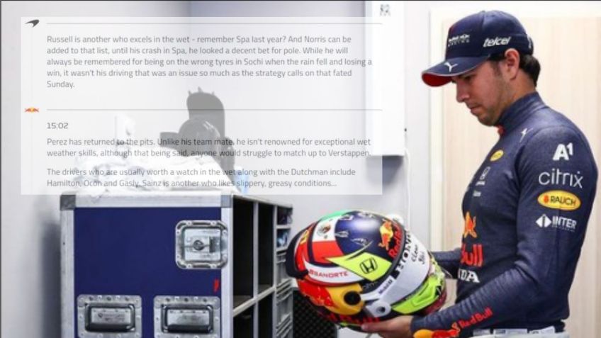 Aficionados defienden a Checo Pérez por desprecio que le hace la Fórmula 1