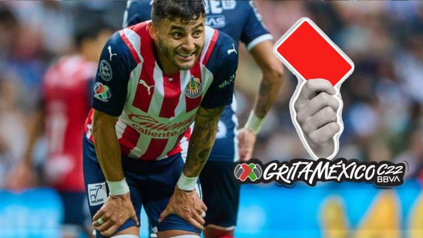 Chivas: Los partidos que Alexis Vega se perderá por expulsión contra Puebla