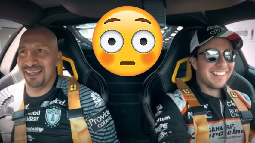 El día que Checo Pérez hizo saltar del miedo al Conejo Pérez