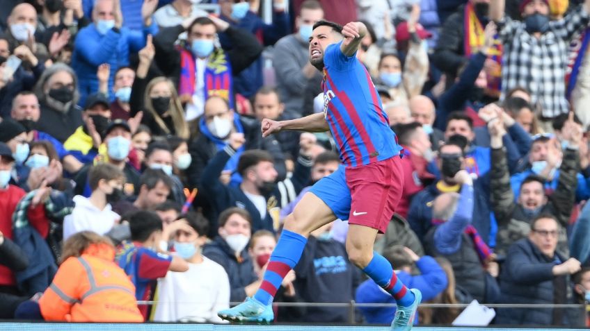 ¡Qué golazo! Jordi Alba enloquece al Camp Nou con volea en el Barcelona vs Atlético (VIDEO)