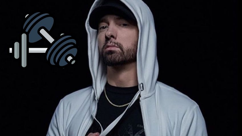 Los ejercicios de Eminem para llegar en forma al medio tiempo del Super Bowl LVI