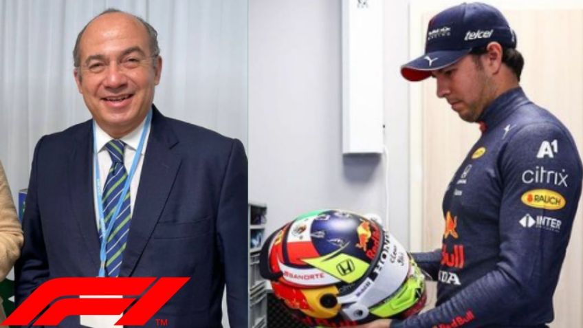 Así fue como Checo Pérez hizo ganar una apuesta a Felipe Calderón