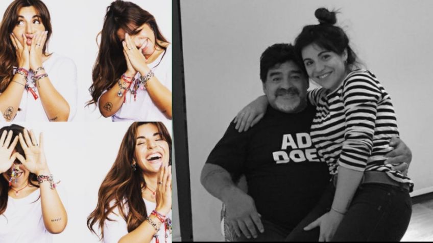 Diego Maradona acompaña a su hija al médico: la señal divina que recibió Gianinna