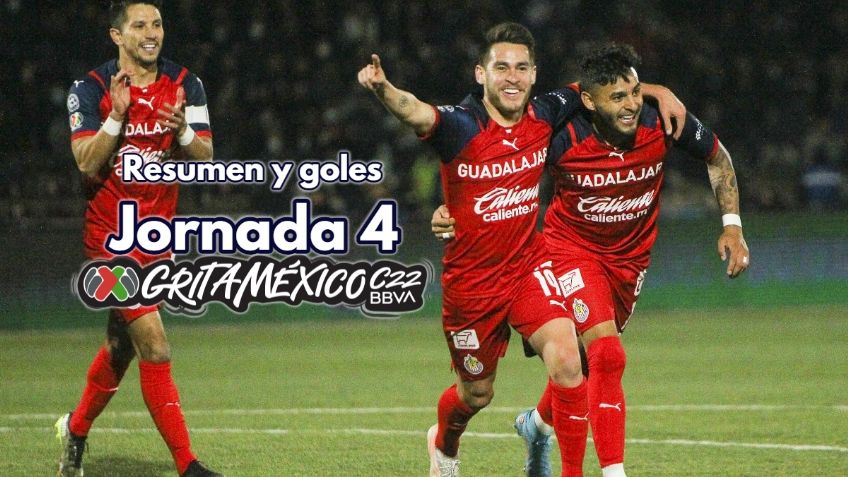 Liga MX con tres líderes y Chivas despierta | Tabla y GOLES de la Jornada 4
