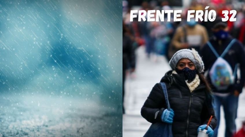 Frente Frío 32: ¿Cuándo entra a México y qué estados afectará?