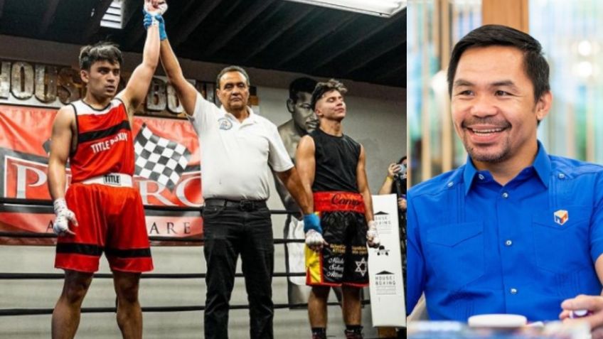Hijo de Manny Pacquiao gana su primera pelea; así fue su triunfo (VIDEO)