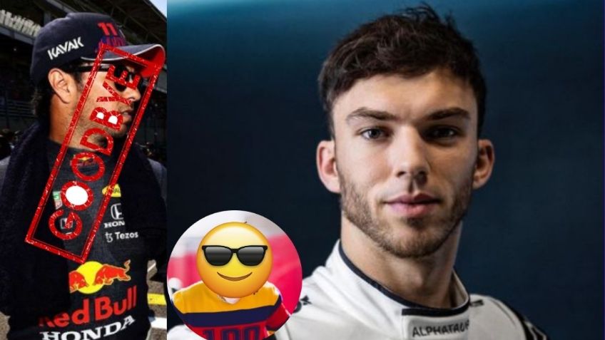 ¿Gasly se olvida de Checo Pérez? Este será su nuevo rival Top para volver a Red Bull