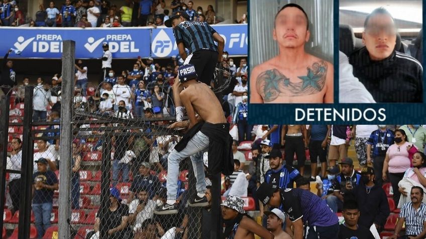 Los dos nuevos detenidos por violencia en el Querétaro vs Atlas