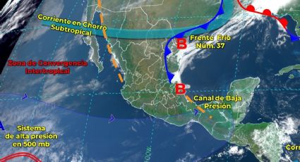 Frente frío 37: Estados a los que se extenderá este 19 y 20 de marzo