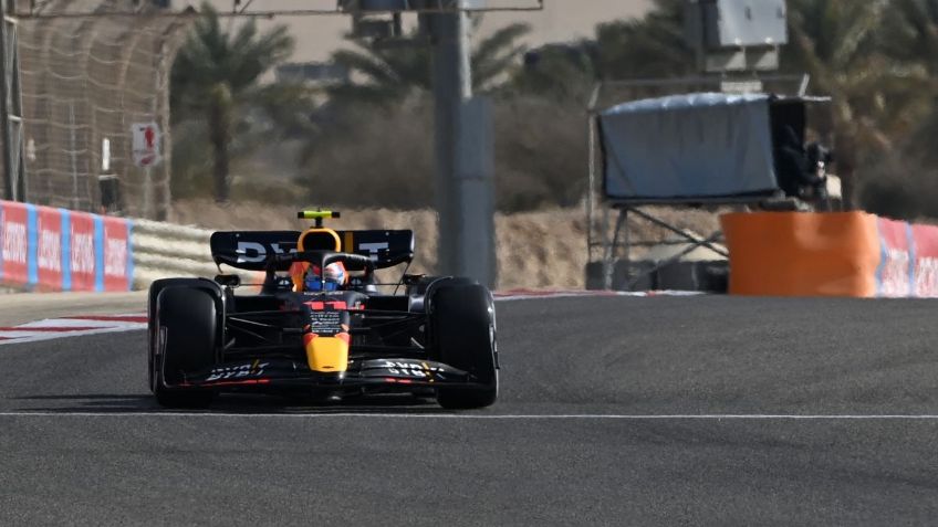 Así le fue a Checo Pérez en primera participación en las prácticas del GP de Bahréin
