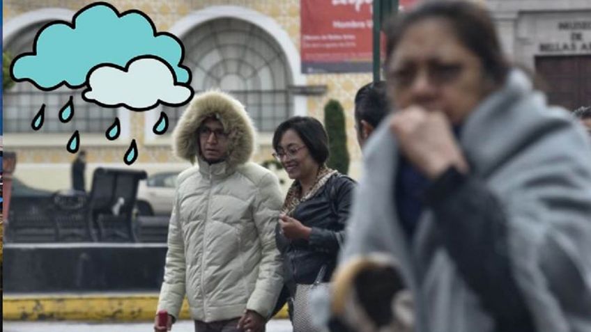 LLUVIAS en México: Así estará el clima del 3 al 7 de octubre por Huracán y Frente Frío