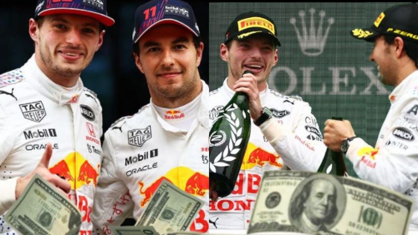 La abismal diferencia entre nuevo sueldo de Verstappen con Checo Pérez
