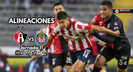 Atlas vs Chivas: ALINEACIONES Clásico Tapatío | Jornada 11 Liga MX