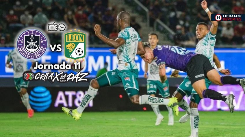 Qué canal transmite Mazatlán vs León EN VIVO por TV: Jornada 11 Liga MX