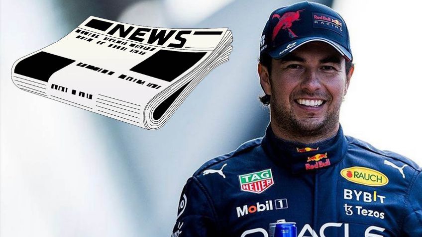 Así le fue a Checo Pérez en la prensa internacional tras problemas con el RB18