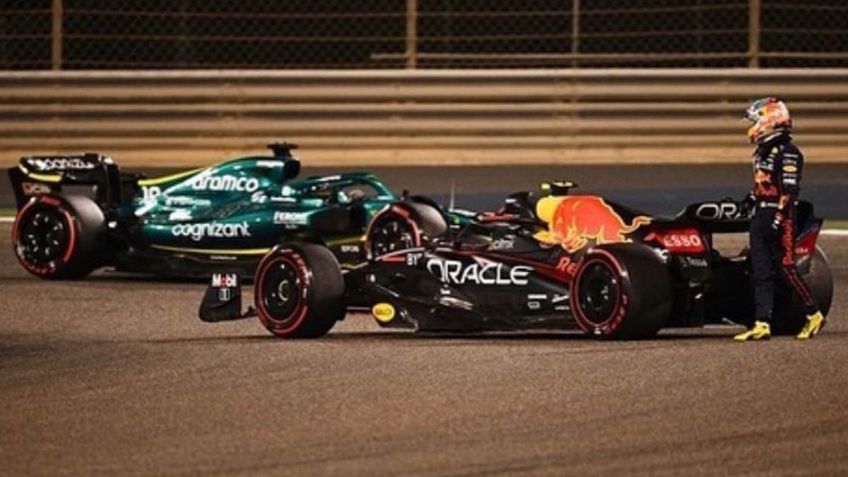 5 puntos que provocaron el abandono de Checo Pérez en GP de Bahréin