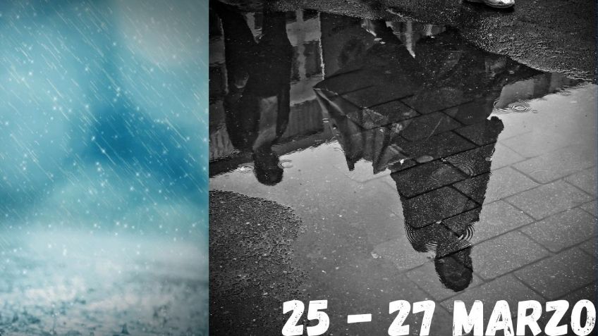 Clima México: ¿Dónde LLOVERÁ el fin de semana del 25 al 27 de marzo?