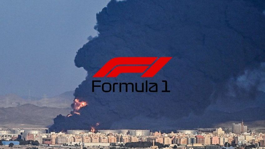 ¡Alarma en la F1! Incendio cerca del circuito de Jeddah por ¿atentado?