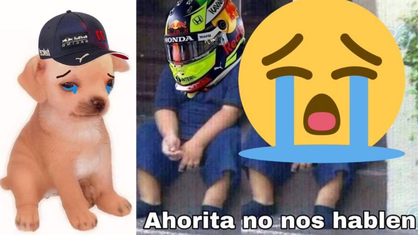 MEMES lloran por Checo Pérez, que deja ir triunfo y termina cuarto en Arabia Saudita