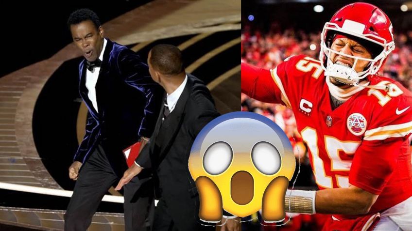 Así reaccionó Patrick Mahomes al golpe de Will Smith en los Oscars
