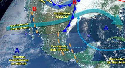 Frente frío 39: Estados a donde se extenderá este 31 de marzo