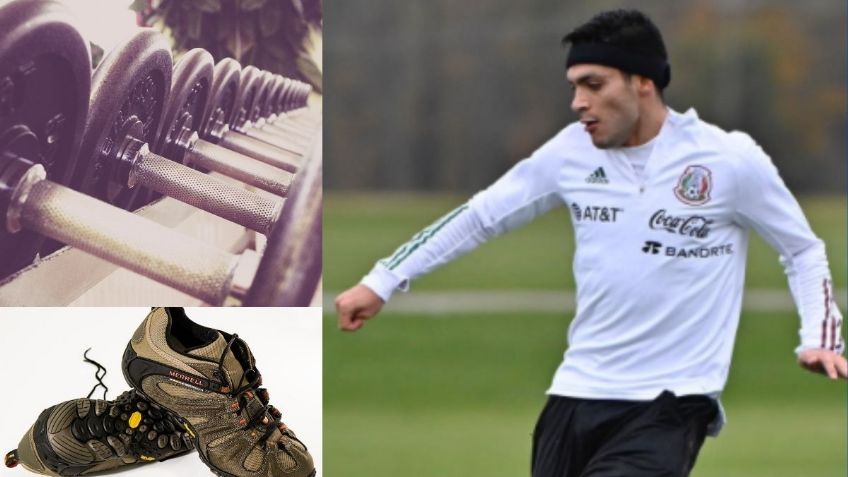 Haz este levantamiento de pesas como Raúl Jiménez para mantenerte en forma