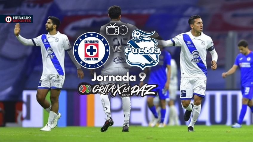 Qué canal transmite Cruz Azul vs Puebla EN VIVO por TV: Jornada 9 Liga MX