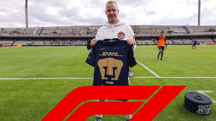 El día que Nikita Mazepin sacó las garras y se hizo fan de Pumas