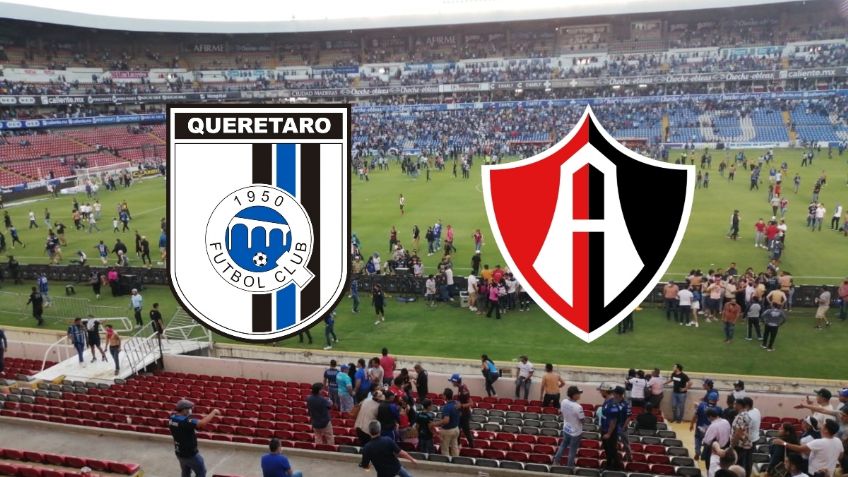 ¡ÚLTIMA HORA! Detienen el partido de Querétaro vs Atlas por pleitos en gradas