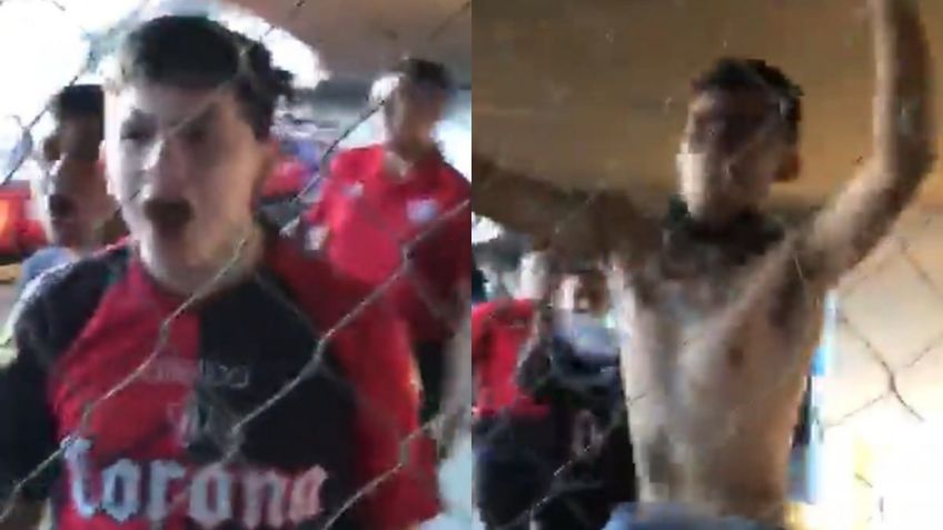 El VIDEO que revela cómo inició la terrible campal del Querétaro vs Atlas