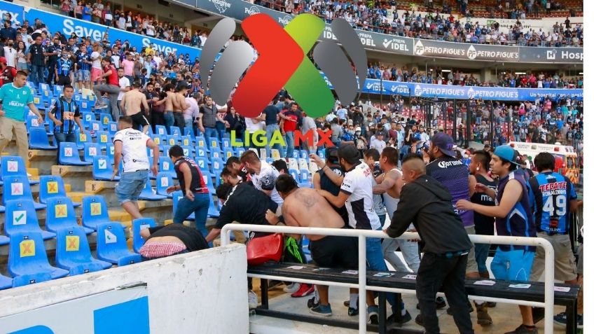 OFICIAL: Liga MX se SUSPENDE tras la campal en el Querétaro vs Atlas