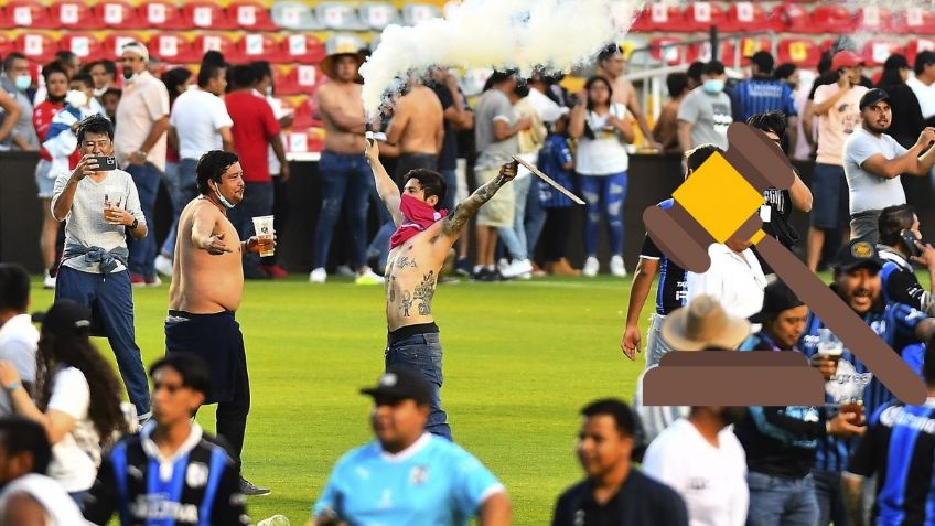 ¿Qué pasará con Querétaro? Los posibles castigos de FIFA y la FMF por hechos violentos