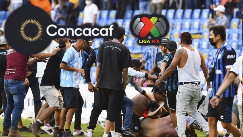 Concacaf se pronuncia y pide sanciones por lo ocurrido en el Querétaro vs Atlas