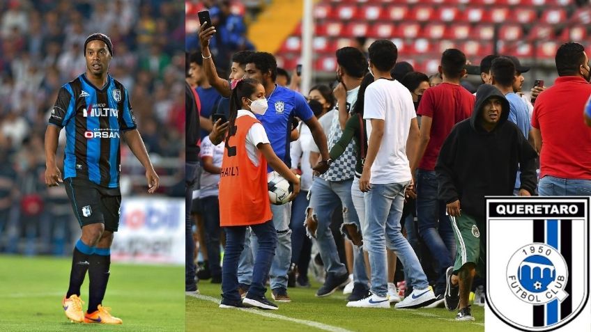 Querétaro, del cielo de Ronaldinho al infierno por la violencia de su Barra