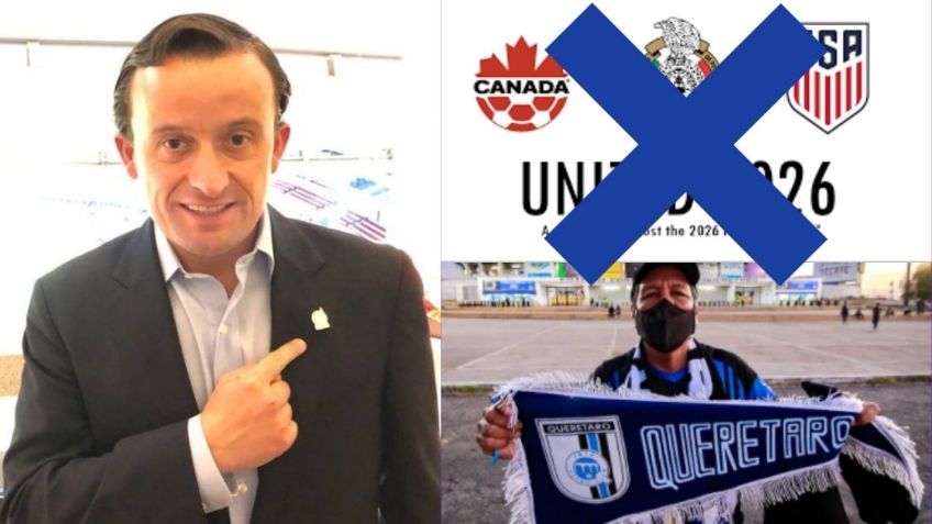 ¿Adiós Mundial? Mikel Arriola no descarta dejar de ser sede en 2026 por conflicto en Querétaro